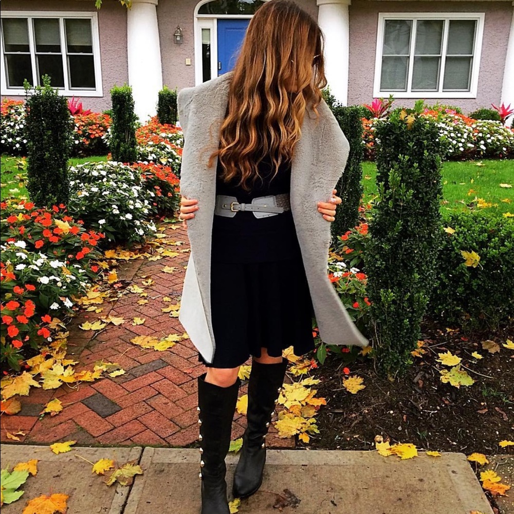 Faux Fir Vest